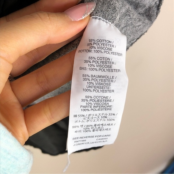 J. Crew Ruffle Hem Tank Top Gray Black Sleeveless Career Casual - Picture 2 of 3